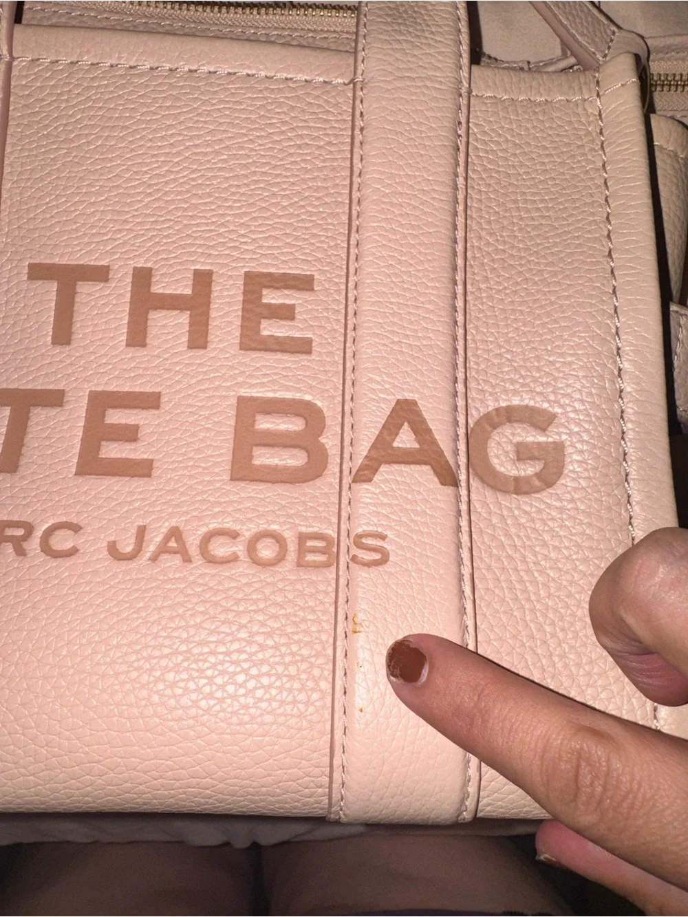Marc Jacobs Pink The Tote Bag - Women's Leather Handbag